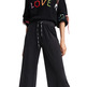 Desigual Fine-knit Culotte Trousers