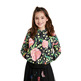 Desigual Girls Flower Hooded Sweatshirt