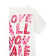 Desigual Girls Love All You Are T-Shirt