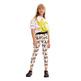 Desigual Girls Love Flower Leggings