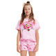 Desigual Girls Pink Panther Sequin T-Shirt