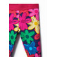 Desigual Girls Slim Floral Leggings