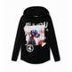 Desigual Junior Hooded T-shirt with Dog Print