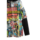 Desigual Marvel™ layering effect t-shirt "black"