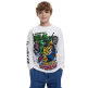 Desigual Marvel™ Long Sleeve T-Shirt "White"