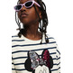 Desigual Minnie Mouse Sweatshirt "Gray"