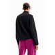 Desigual Oversize Sport Sweatshirt "Black"