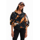 Desigual Oversized Mineral Effect Jacket