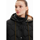 Desigual Patchwork Technical Poncho