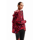 Desigual Short Butterfly Sport Jacket "Carmine"