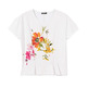 Desigual Tee Front Pleats Gardens