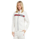 Guess Korbin Full Zip All over logo Sweatshirt "White"