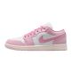 Jordan 1 Low "Iced Carmine White" (Women's)