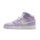 Jordan 1 Mid (GS) "Violet Mist Barely Grape"