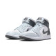 Jordan 1 Mid White "Smoke Grey" (Women's)