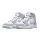 Jordan 1 Mid Wolf "Grey Aluminum" (Women's)