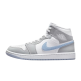 Jordan 1 Mid Wolf "Grey Aluminum" (Women's)