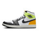 Jordan 1 Retro High G "White University Gold Volt Black"