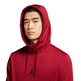 Jordan Air Therma Fleece Pullover Hoodie "Red"