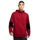 Jordan Air Therma Fleece Pullover Hoodie "Red"