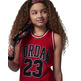 Vestido Tejido Mesh Niña Jordan JDB 23 Jersey Drees "Gym Red"