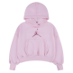 Sudadera Corta Niña Jordan JDG Rebel Rose "Pink Foam"