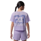 Camiseta Cropped Niña Jordan JDG Secret Garden Collegiate  "Violet Mist"