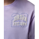 Camiseta Cropped Niña Jordan JDG Secret Garden Collegiate  "Violet Mist"