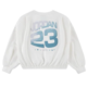 Sudadera Corta sin Capucha Niña Jordan Jumpman Club Pleated Fleece "Sail"