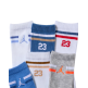 Calcetines Jordan Icon Stripe 6PK Crew "True Blue"