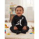 Mono Bebé Jordan Infants Air Jumpman Hooded Coverall "Black"