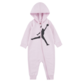 Mono Bebé Jordan Infants Air Jumpman Hooded Coverall "Foam Pink"