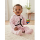 Mono Bebé Jordan Infants Air Jumpman Hooded Coverall "Foam Pink"