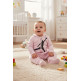 Mono Bebé Jordan Infants Air Jumpman Hooded Coverall "Foam Pink"