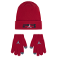 Conjunto Gorro + Guantes Táctiles Jordan Niño/Niña JAN 23 "University Red"