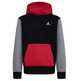 Sudadera Niño/Niña Jordan JDB MJ Brooklyn French Terry "Black-Gym Red-Carbon"