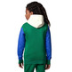 Sudadera Niño/Niña Jordan JDB MJ Brooklyn French Terry "Pine Green-White-Blue"
