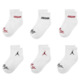 Jordan Kids JHB Legend Ankle 6 PPack "White"