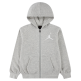 Sudadera Niño/Niña con Cremallera Jordan Jumpman Essential Fleece "Grey Heather"