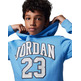 Sudadera Niño/Niña Jordan Kids Logo 23 Fleece "University Blue"