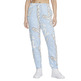 Jordan Women's Fleece Allover Printed Pants "Celestine Blue"