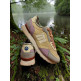 Zapatillas  Mujer Mustang Joggo "Beige Plity Azul"