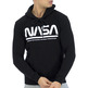 Nasa Logo Hoody Sweatshirt "N05H-Black"