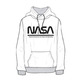 Nasa Logo Hoody Sweatshirt "N05H-White"