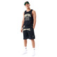 New Era Arch Logo Mesh Shorts "Black"
