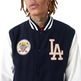 New Era MLB L.A Dodgers Large Logo Varsity Jacket "Navy "