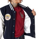 New Era MLB L.A Dodgers Large Logo Varsity Jacket "Navy "