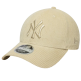 Gorra New Era MLB New York Yankees Cord 9FORTY M-Crown "Beige"