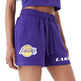 New Era NBA Team LA Lakers Logo Womens Shorts