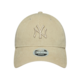 Gorra New Era Wmns MLB NY Yankees Cord 9FORTY Adjustable Cap "Cream"